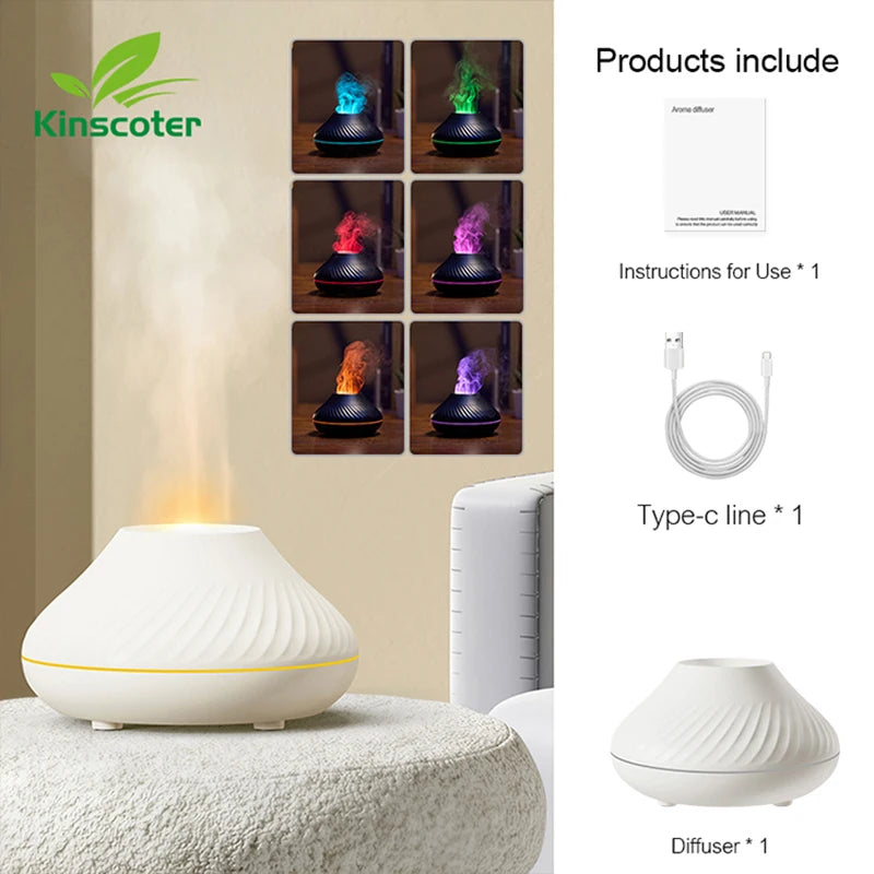 Volcanic Aroma Diffuser Essential Oil Lamp