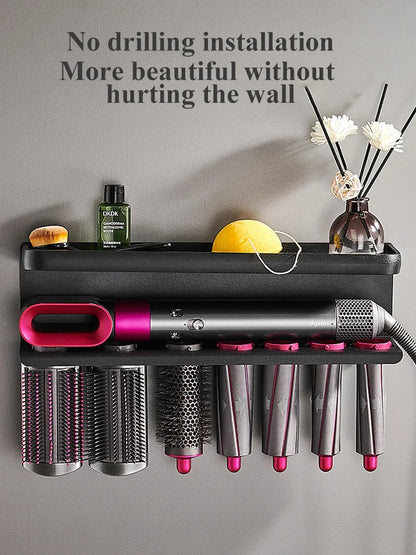 Wall Mount Hairdryer Holder