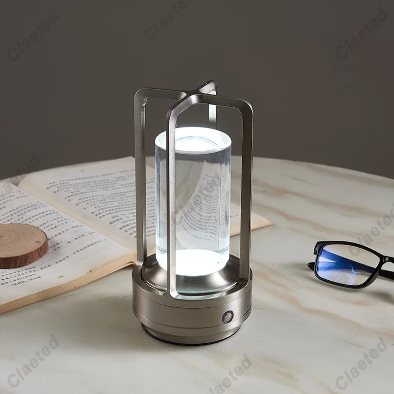 Industrial LED Cordless Table Lamp