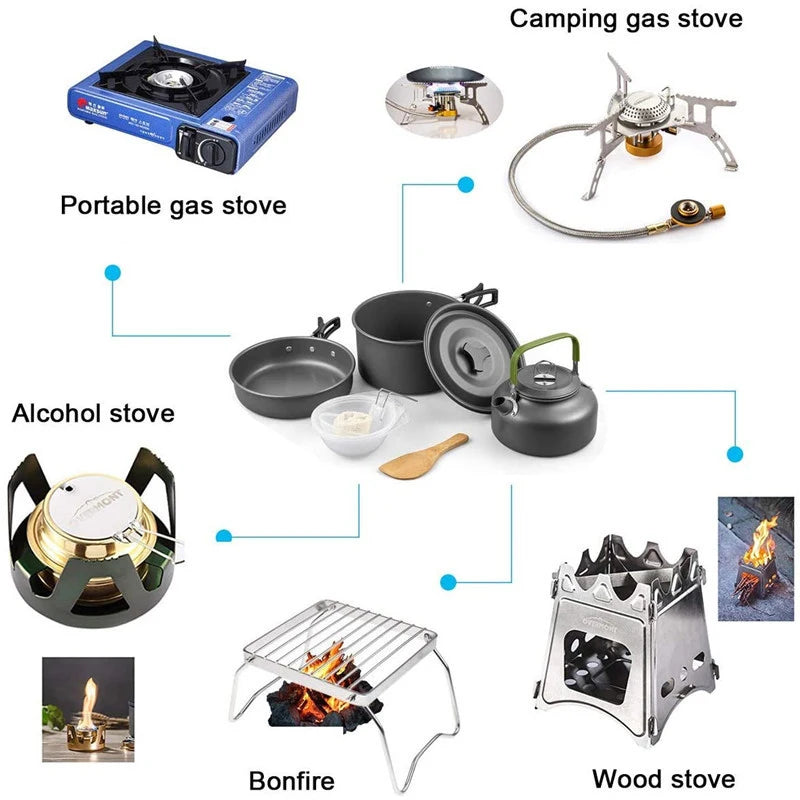 Camping Cookware Set