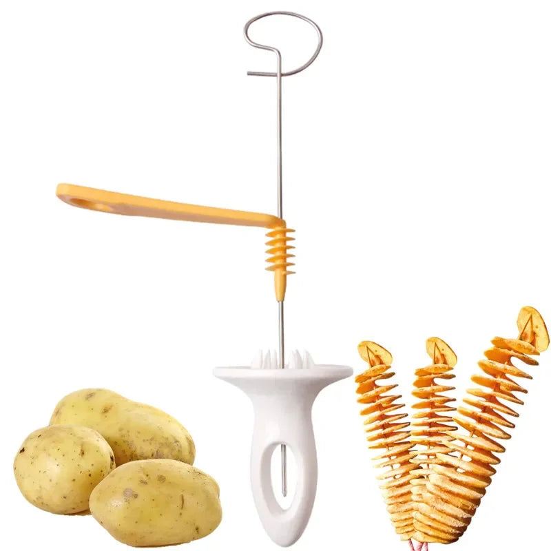 Stainless Steel Spiral Potato Slicer