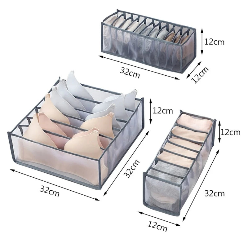 Foldable Underwear Organizer Clothes Drawer Storage Box