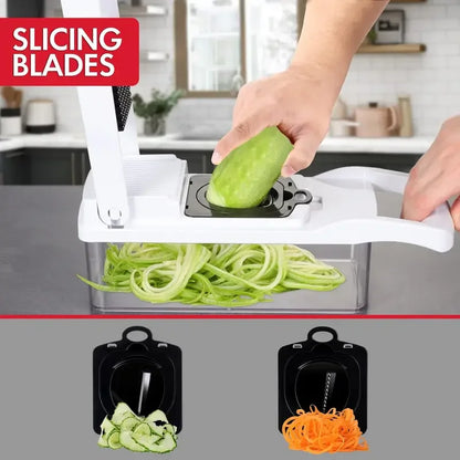 14-Piece Multi-functional Vegetable Cutter