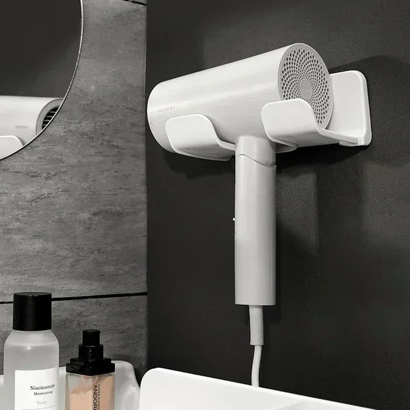 Wall Mounted Hair Dryer Holder Stand