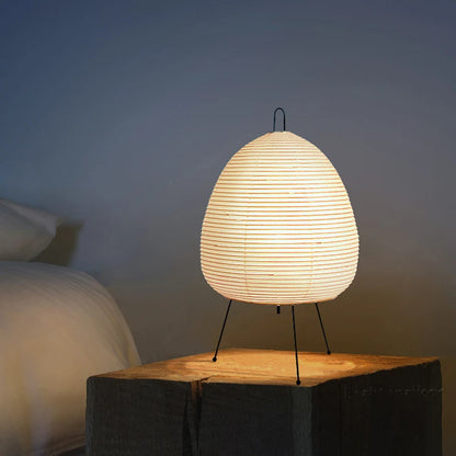 Japanese Akari Wabi-Sabi Table Lamp