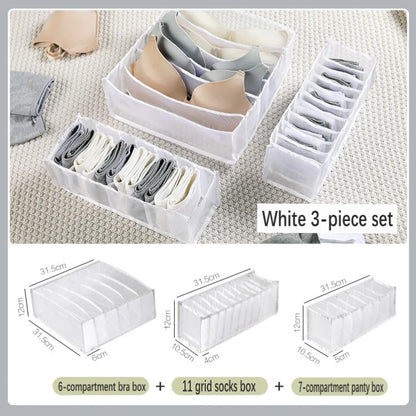 Foldable Underwear Organizer Clothes Drawer Storage Box