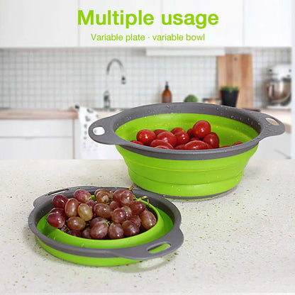 Silicone Fruit Vegetable Drainage Basket