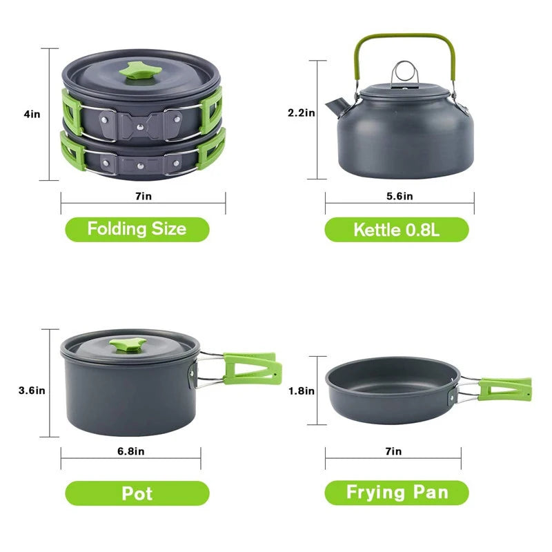 Camping Cookware Set