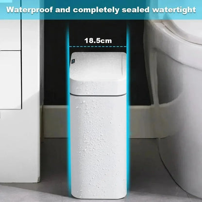 Smart Touchless Bathroom Trash Can