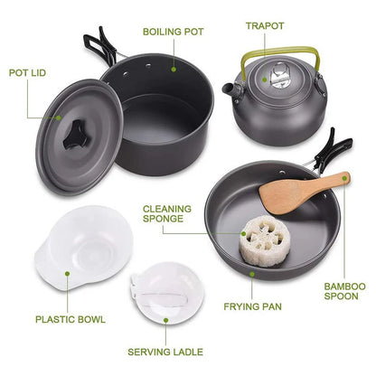 Camping Cookware Set