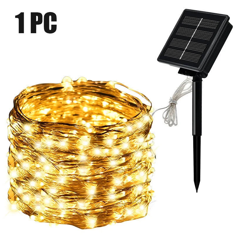 Outdoor Solar String Lights LED