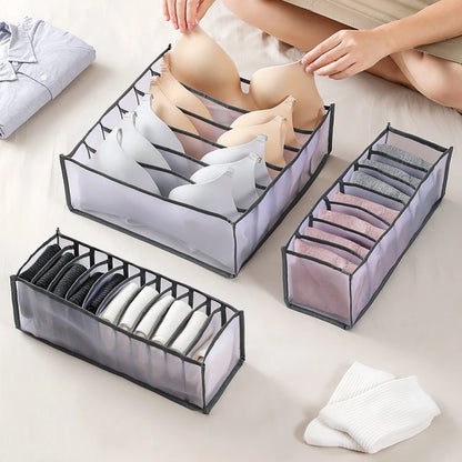 Foldable Underwear Organizer Clothes Drawer Storage Box