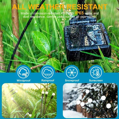 Solar Garden Light Swing LED Firefly Lamp