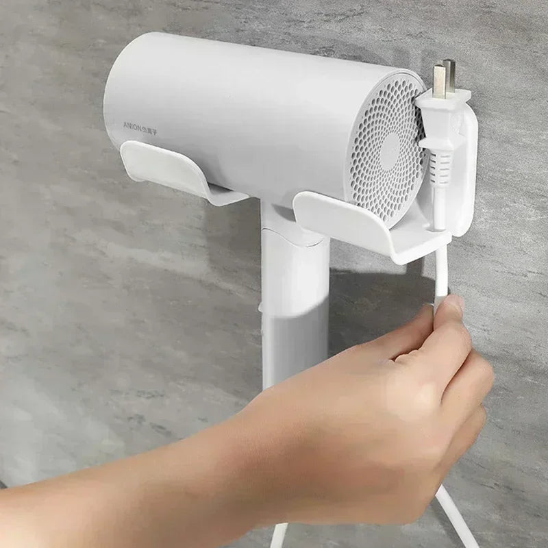 Wall Mounted Hair Dryer Holder Stand