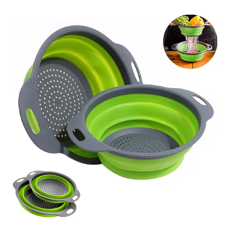 Silicone Fruit Vegetable Drainage Basket