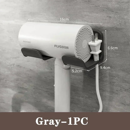 Wall Mounted Hair Dryer Holder Stand