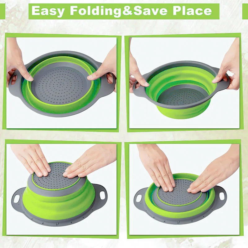 Silicone Fruit Vegetable Drainage Basket