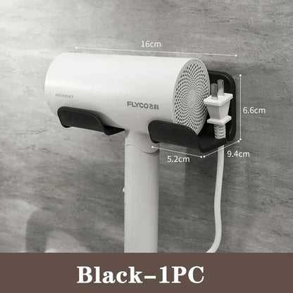 Wall Mounted Hair Dryer Holder Stand