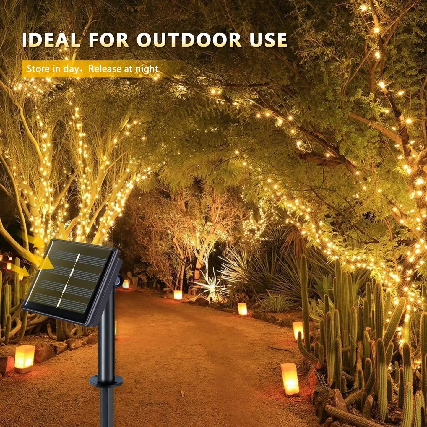 Outdoor Solar String Lights LED