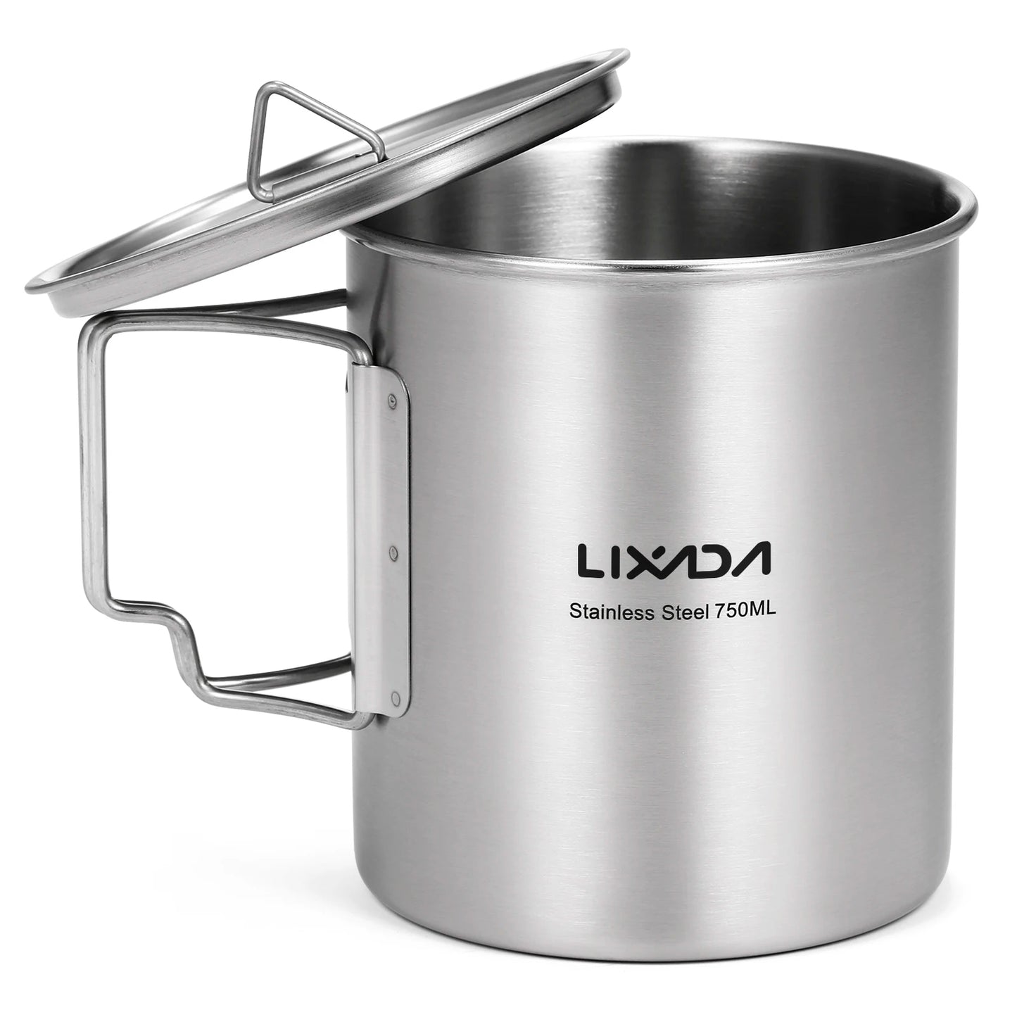 Lixada 750ml Stainless Steel Outdoor Cup