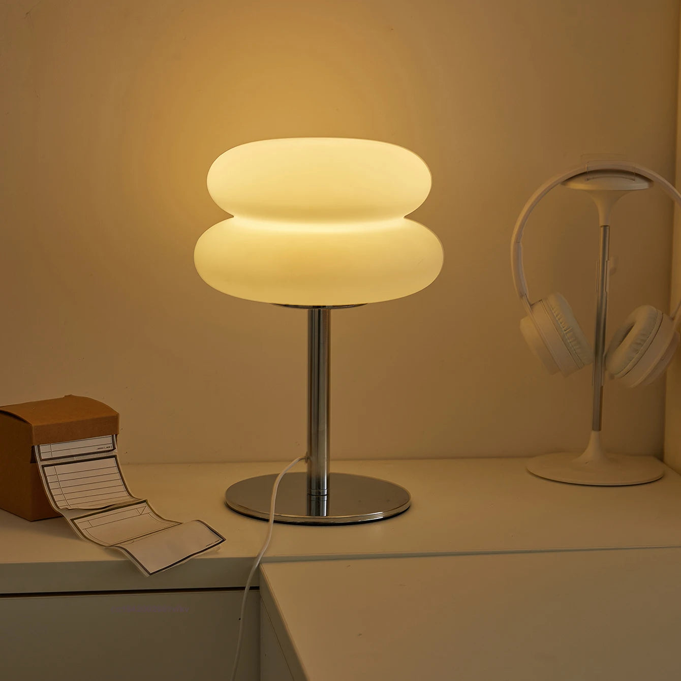 French Cream Table Lamp