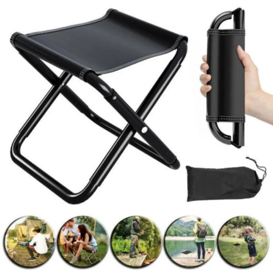 Folding Portable Stool Adjustable Camping Chair