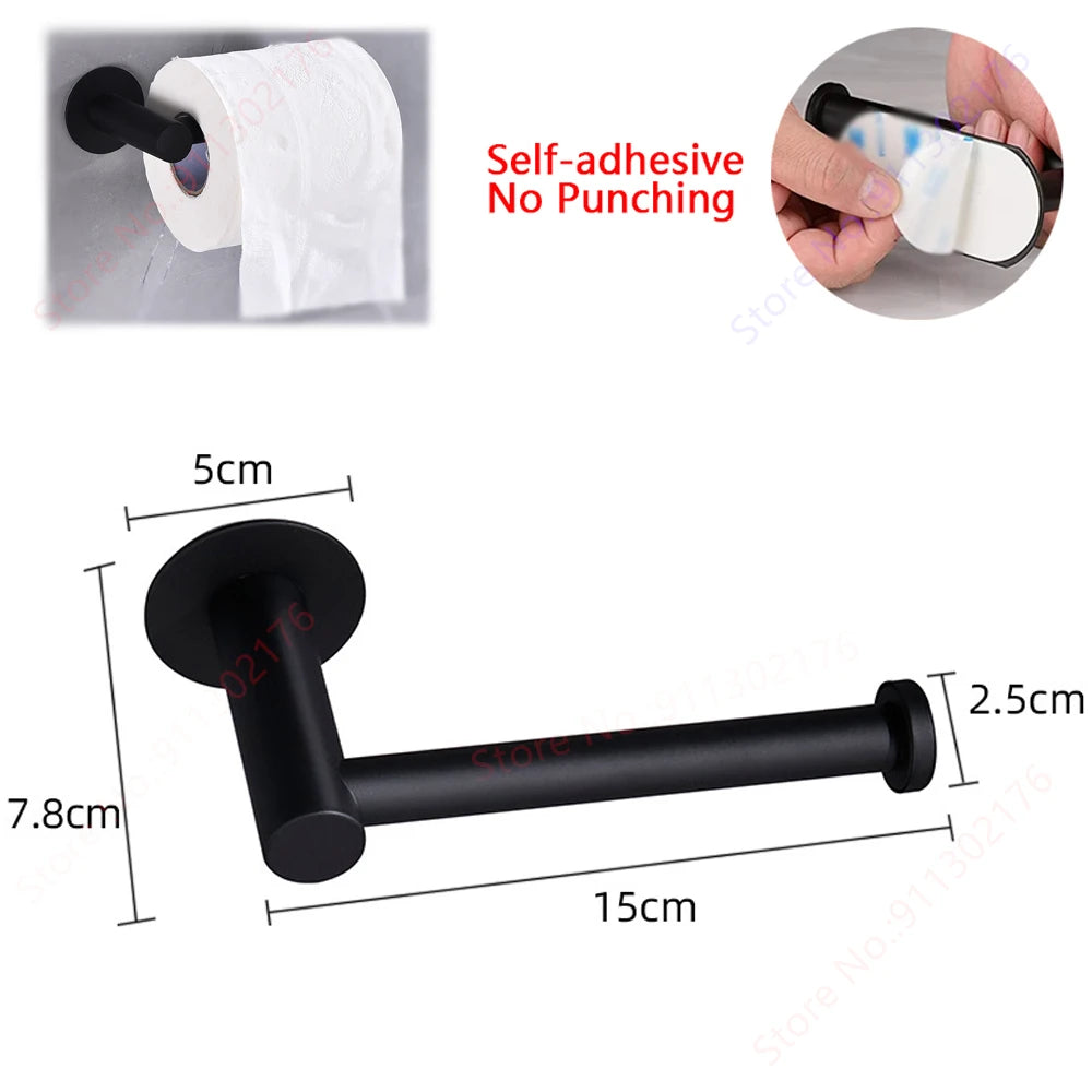 Adhesive Toilet Paper Holder